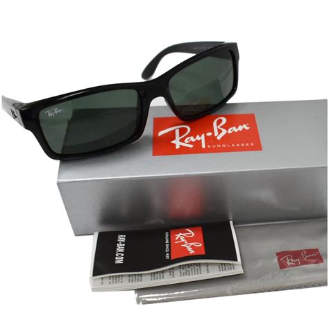 Rb4151 Sunglasses in Black and Green Classic G.